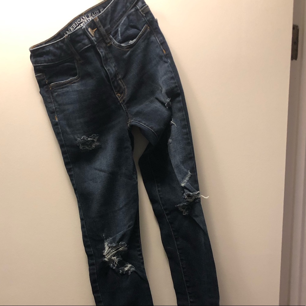 High rise jegging